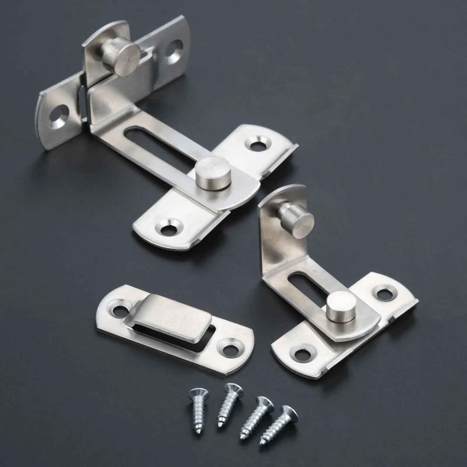 Пряжка из нержавеющей стали под прямым углом 90 градусов с крючком