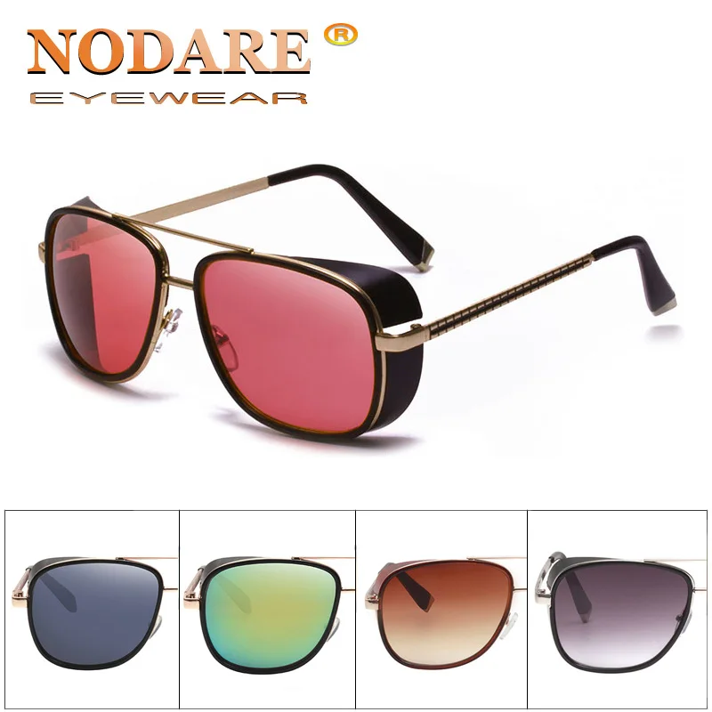 Солнцезащитные очки noоси в стиле стимпанк солнцезащитные Тони Старка Железный