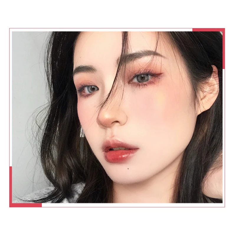 Горячая Водонепроницаемый карандаш для бровей с двумя концами дизайн кисть