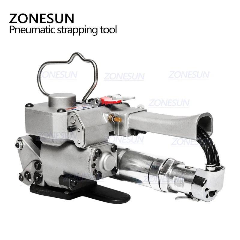 ZONESUN Pneumatic Aqd 19 Stapping Machine PP PET пластмассовый ленточный инструмент для обвязки