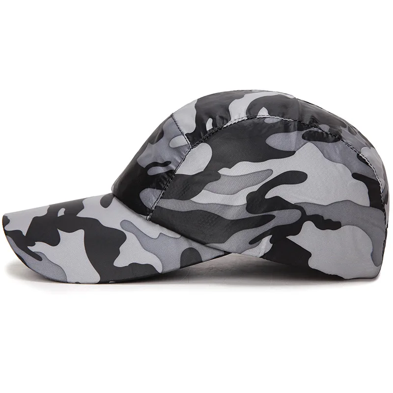 Кепка-бейсболка Мужская камуфляжная 5 панельных отделений Повседневная