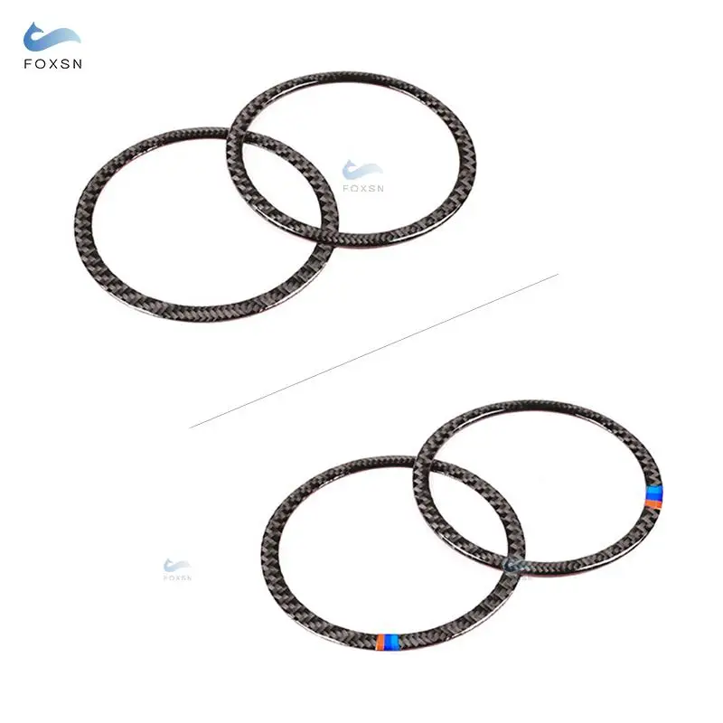 Для BMW 3 серии E90 2005 2006 2007 2008 2009 2010 2011 2012 X1 E84 2 шт. кольцо для дверной колонки из