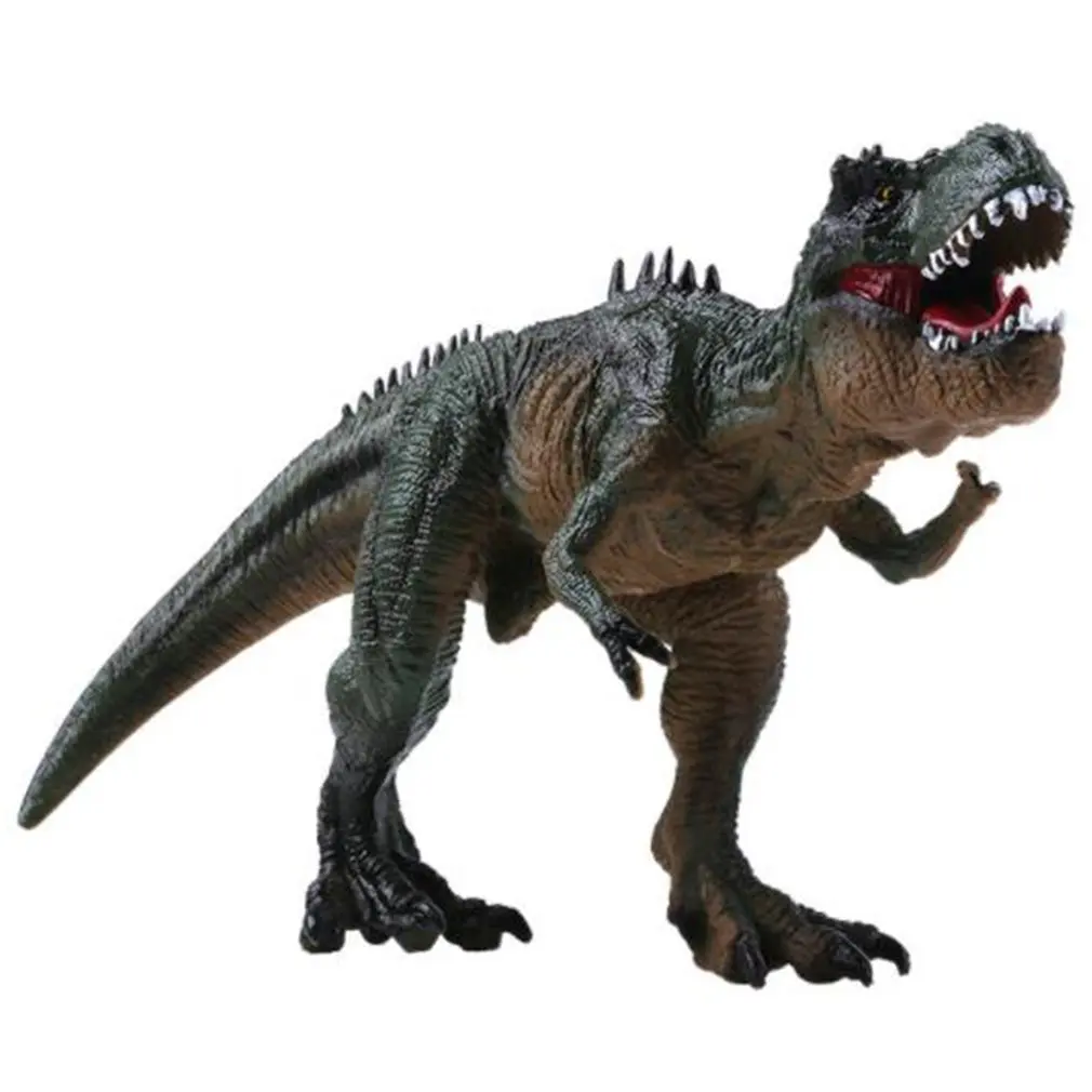 

Tyrannosaurus Dinosaur Action Figure Hard Rubber Toy With Sound Toys Large Jurassic World Dinosaur For Boys