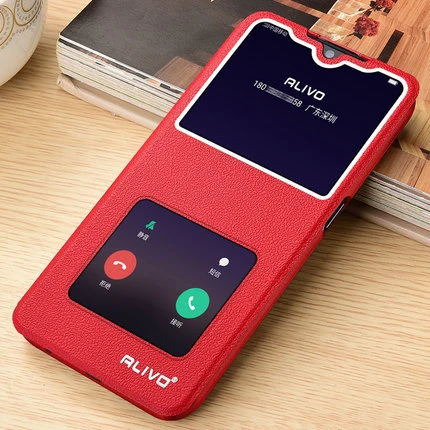 Для Coque OPPO Realme XT кожаный чехол с окошком для просмотра Книга Стенд флип чехол для OPPO Realme X2 XT 6," RealmeXT x t чехол для телефона s