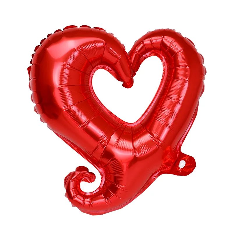 

18inch Large 4D Pink Red Heart Foil Balloons Wedding Birthday Party Decorations Kids Supplies Boy Toys Air Globos Helium Balloon