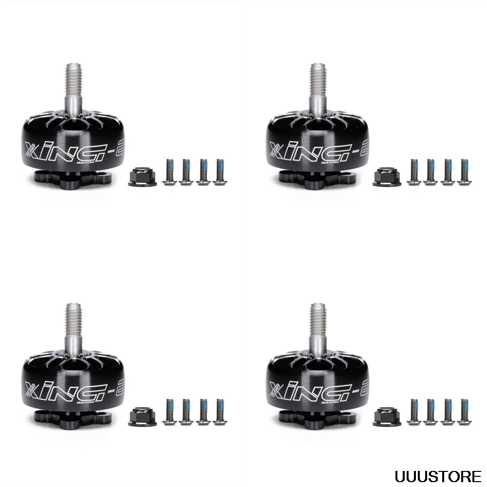 1/2/4 Uds iFlight XING E Pro 2207 1800KV 6S /2450KV 2750KV 4S Motor sin escobillas para FPV multic&oacute;ptero con radio control de piezas de Dron piezas de DIY-0