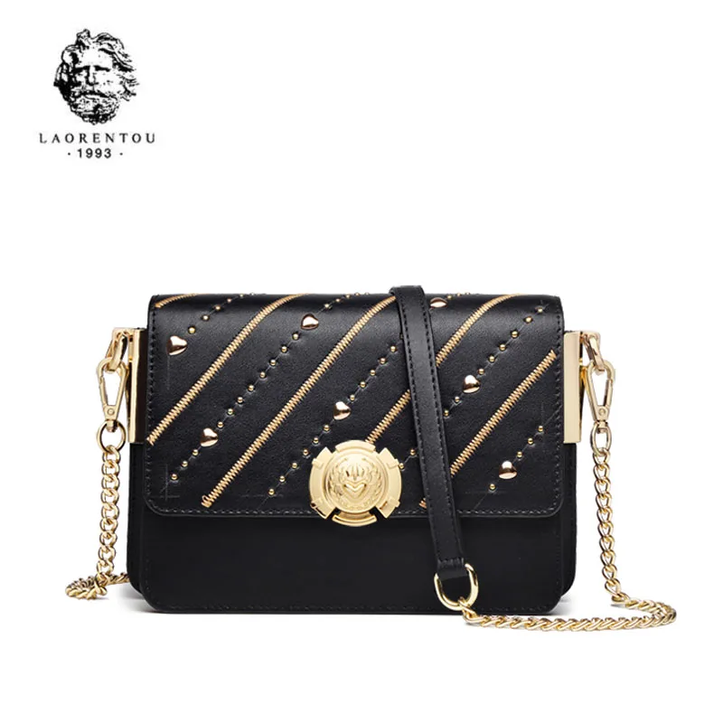 LAORENTOU новые роскошные сумки женские дизайнерская сумка через плечо из воловьей