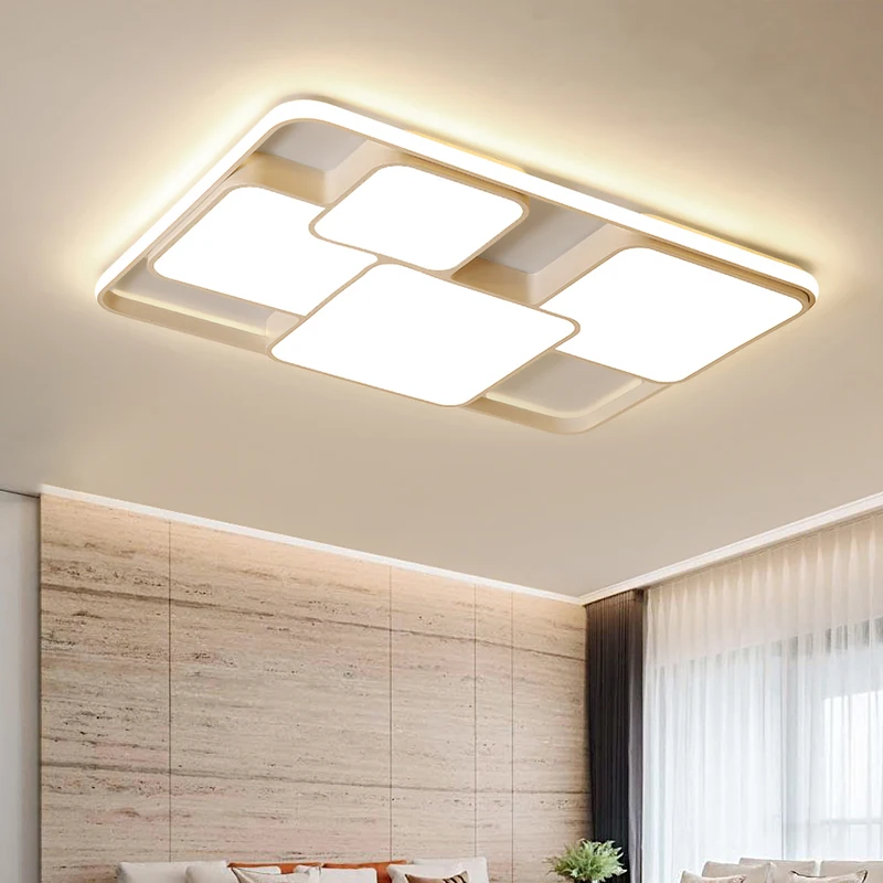 

Surface Mounted Acrylic Ceiling Lights For Dining Room Bedroom Castle Kitchen Bar Indoor Lighting LED Lamps AC90-260V Fixtures