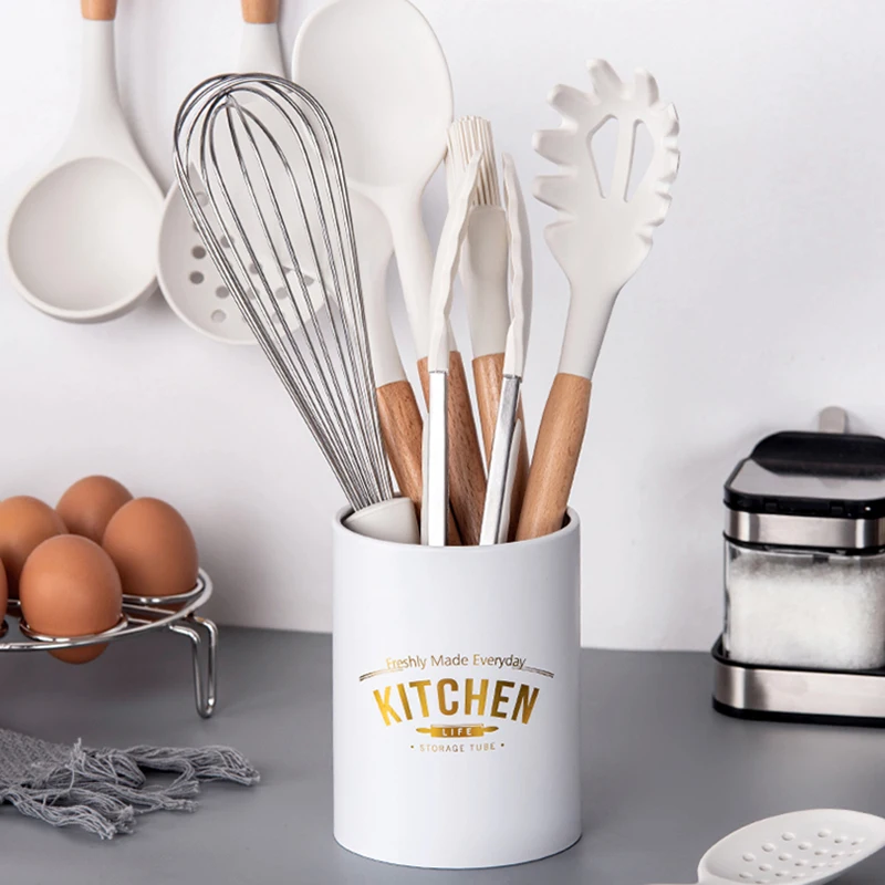 

Baby Accessories Spoon Organizer Chinese Rice Cooker Shovel Tool Kitchen Cooking Silica Gel Akcesoria Kuchenne Cookware ZZ50CJ