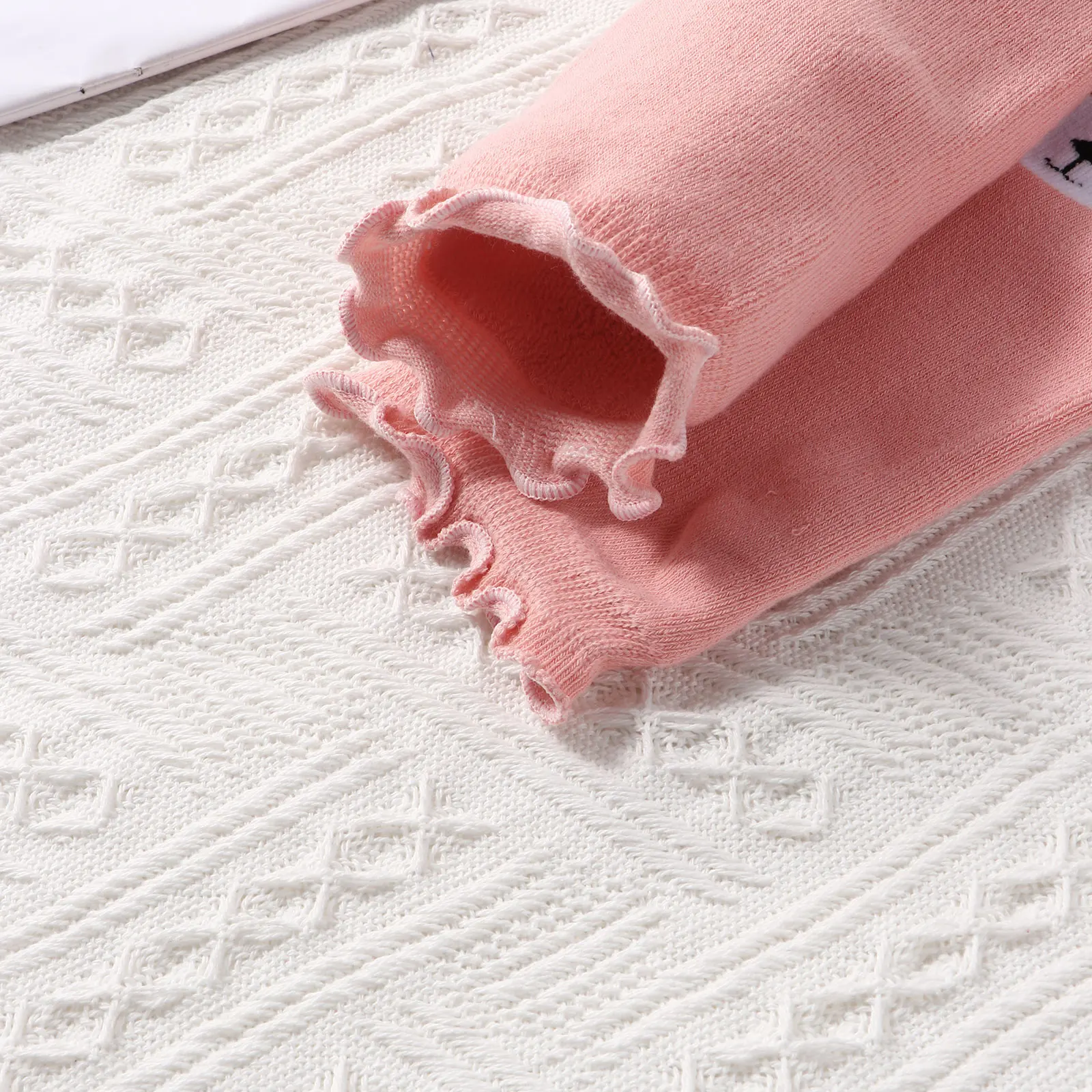 

1 Pair Winter Warm Leg Warmer Kid Girls Knee High Knitted Solid Crochet Warmers Socks Boot Cuffs Beenwarmers Dance Accessories