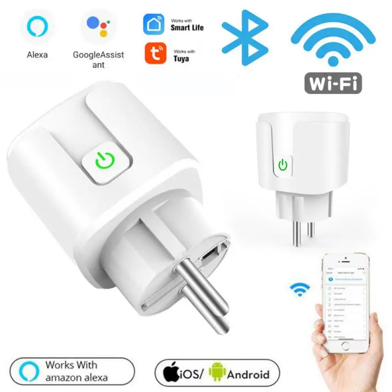 

Умная розетка с поддержкой Wi-Fi, Bluetooth и голосовым управлением