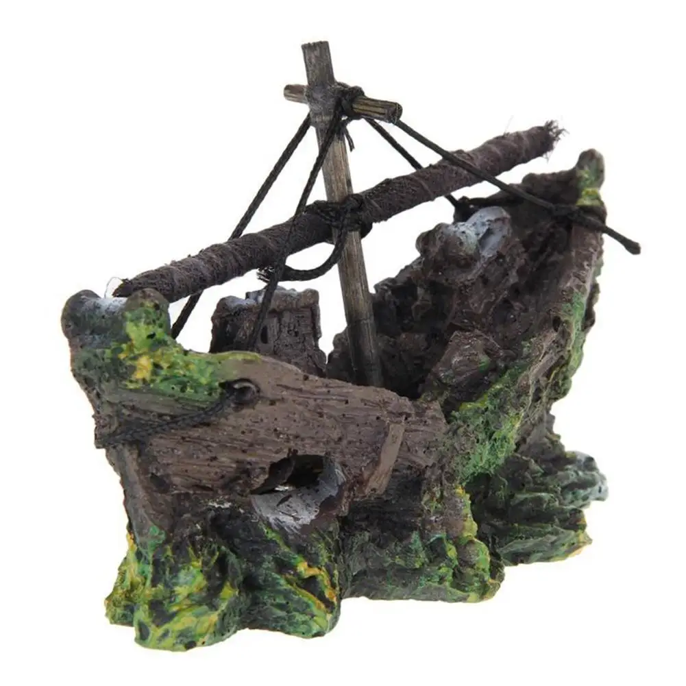 Полимерная Статуэтка для парусного корабля DIY фигурки миниатюрные аквариумные