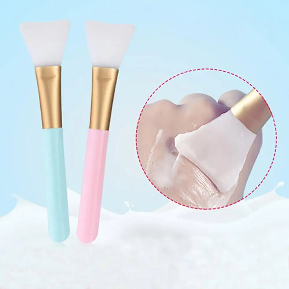 1 шт. Мягкая силиконовая кисть для маски лица Кисть макияжа маска пудры