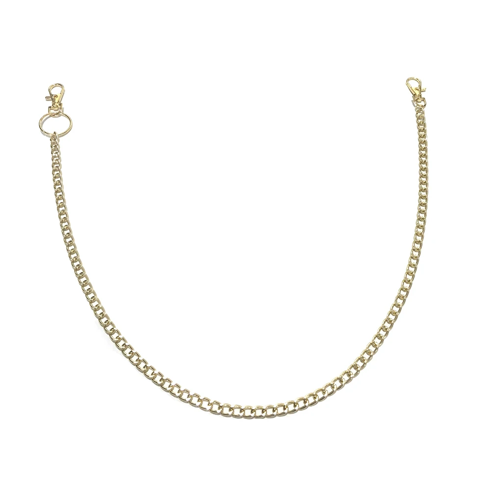 Брелок для женского ремня в стиле хип хоп и панк металлическая цепочка брюк