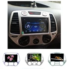 Автомагнитола для Hyundai I20 2008-2012, Мультимедийный проигрыватель с GPS-навигацией и антенной, 2 Din