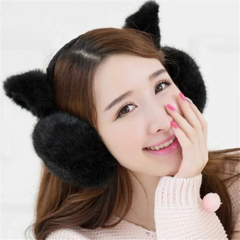 Зимние наушники VIIANLES из искусственного меха повязка на голову новинка модные