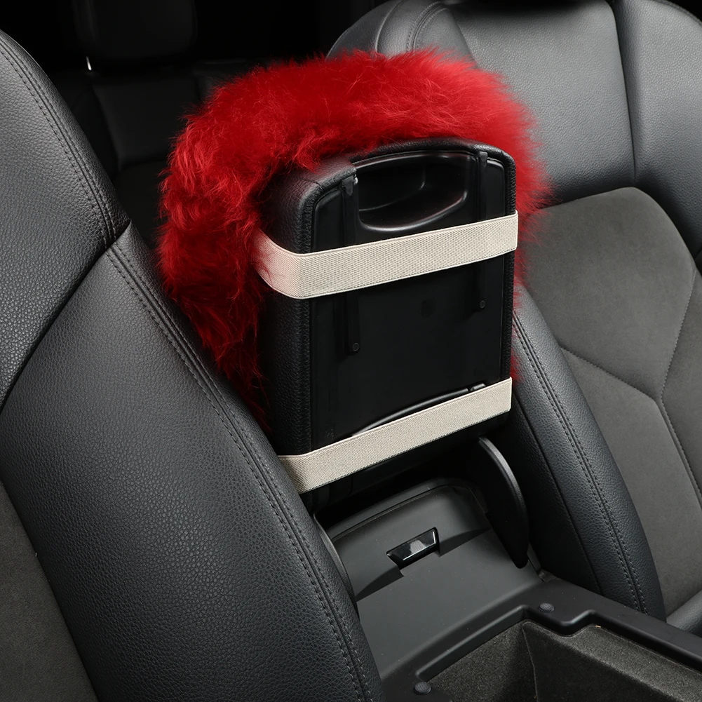 Накладка на подлокотник автомобиля накладки центральную консоль из пушистой