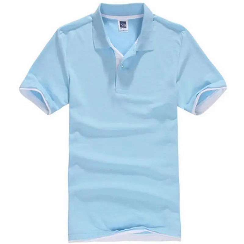 De talla grande XS-3XL nueva camisa de Polo de los hombres de algodn de manga corta Camiseta marcas camisetas Mens camisa Polo
