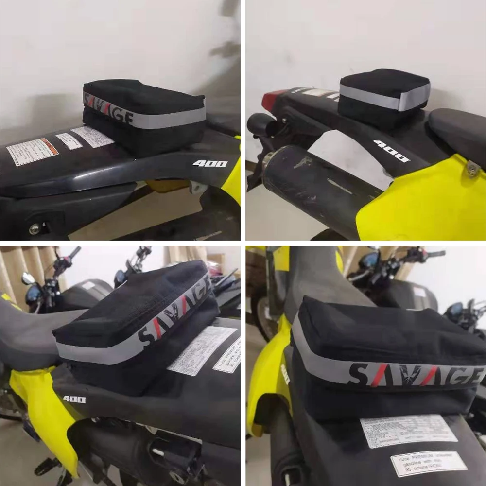 Заднее сиденье Fender пакет сумка для инструмента HONDA CRF CR XR 125 1230 250 400 Универсальный
