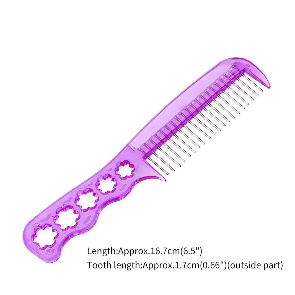 Антистатический гребень для наращивания волос 1 шт. гладкий парика конский