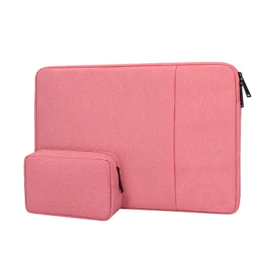 Pink sets Водонепроницаемый полиэстеровый Чехол-сумка 14 15,6 дюймов для Macbook Air 13 Pro 15 сумка для ноутбука Xiaomi Asus lenovo чехол для ноутбука - Цвет: Pink sets