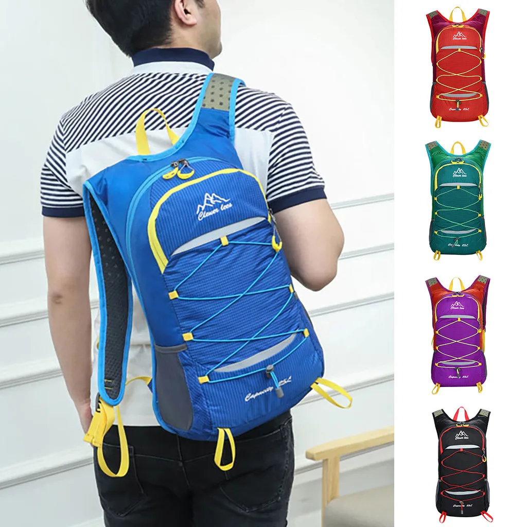 Новый водонепроницаемый нейлоновый рюкзак для женщин Мужская школьная сумка