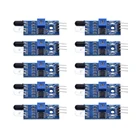 10 шт.лот 3PIN DIY умный автомобильный робот светоотражающий фотоэлектрический инфракрасный модуль датчика обхода препятствий
