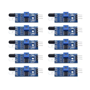 10 шт.лот 3PIN DIY умный автомобильный робот светоотражающий фотоэлектрический инфракрасный модуль датчика обхода препятствий