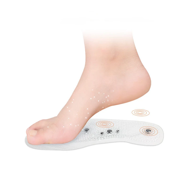 Массажные стельки для обуви акупрессур магнитный массажер терапии ног колодки