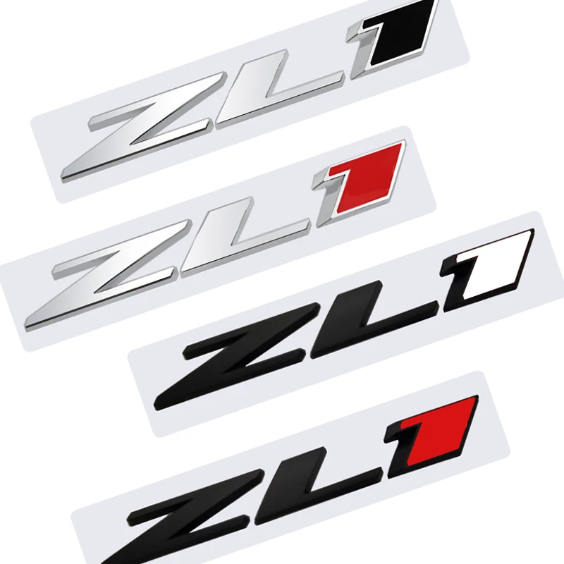 Металлические наклейки ZL 1 Автомобильная эмблема задний корпус багажника для