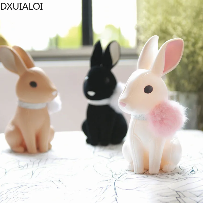 Креативная Копилка в виде кролика мультяшная виниловая животного из ПВХ подарок