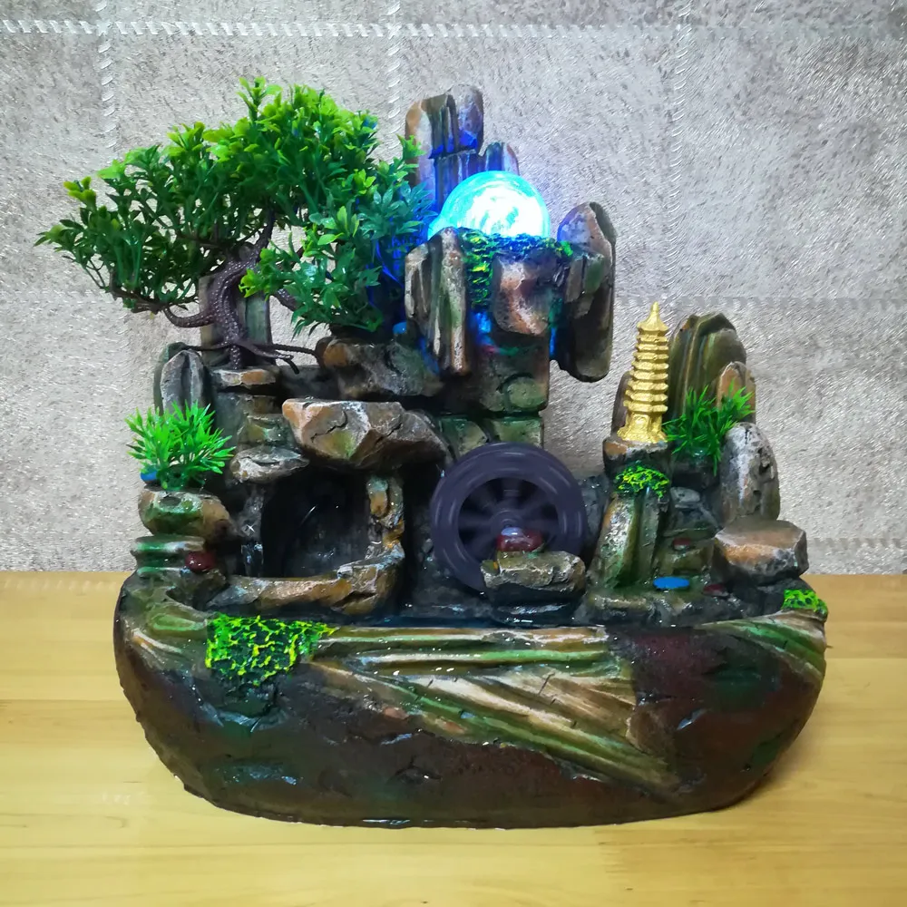 Фонтан для воды Фэн Шуй ремесла медитации в помещении помогает увлажнителю