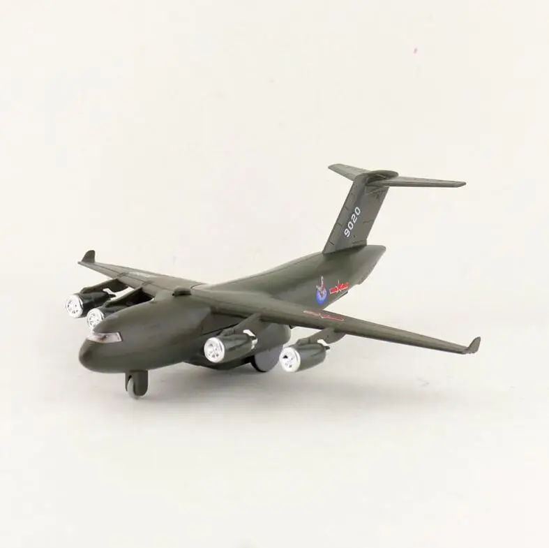 

Alloy Aircraft Air Fighter Military Transport Aircraft Toy Model Pull Back Sound and Light children's day birthday gift