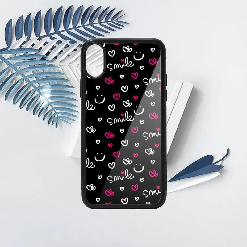

Heart DIY Printing aesthetics Phone Case PC for iPhone 11 12 pro XS MAX 8 7 6 6S Plus X 5S SE 2020 XR