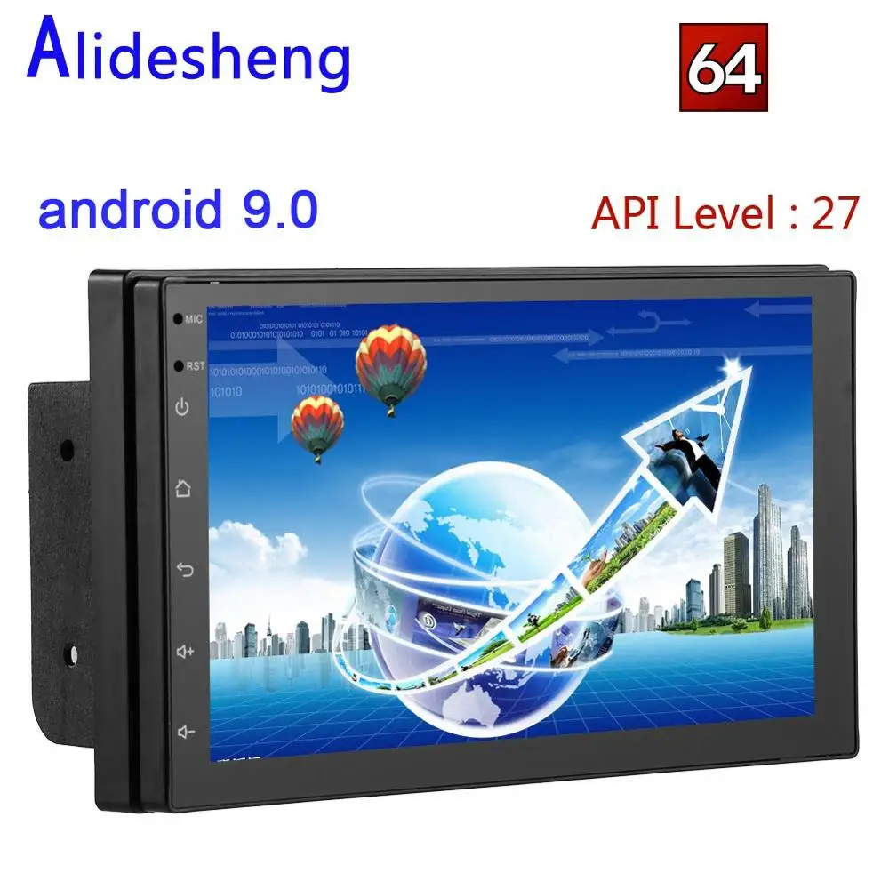 7 дюймов 2 Din Android 8 1 автомобильный стерео радио мультимедийный видео плеер HD