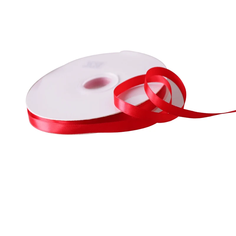 5 ярдов/рулон шелковые атласные ленты 10 мм | Дом и сад