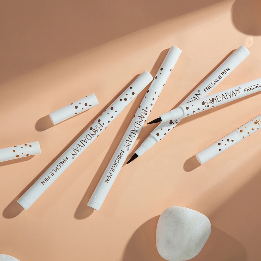 Ручка для макияжа от веснушек светло-коричневая/темно-коричневая | Красота и