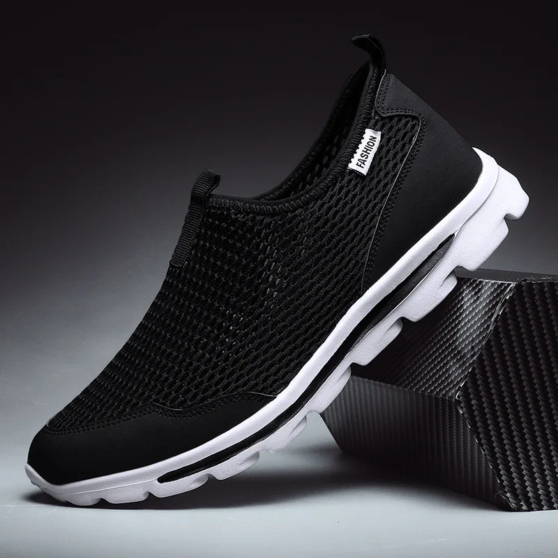 Сандалии GRITION мужские с перфорацией пляжные шлепанцы дышащие без застежки