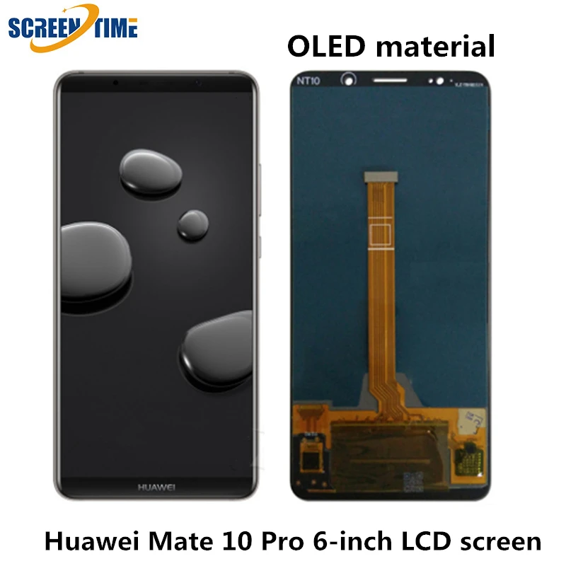 Suitable for Huawei Mate 10 Pro LCD monitor original 6 inch mobile phone OLED screen replacement parts with frame BLA-AL L09 L29 | Мобильные