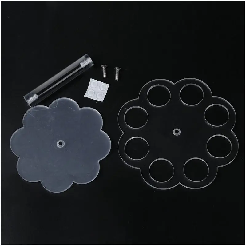 Съемный 8 отверстий акриловый держатель для мороженого|Подставки и держатели| |