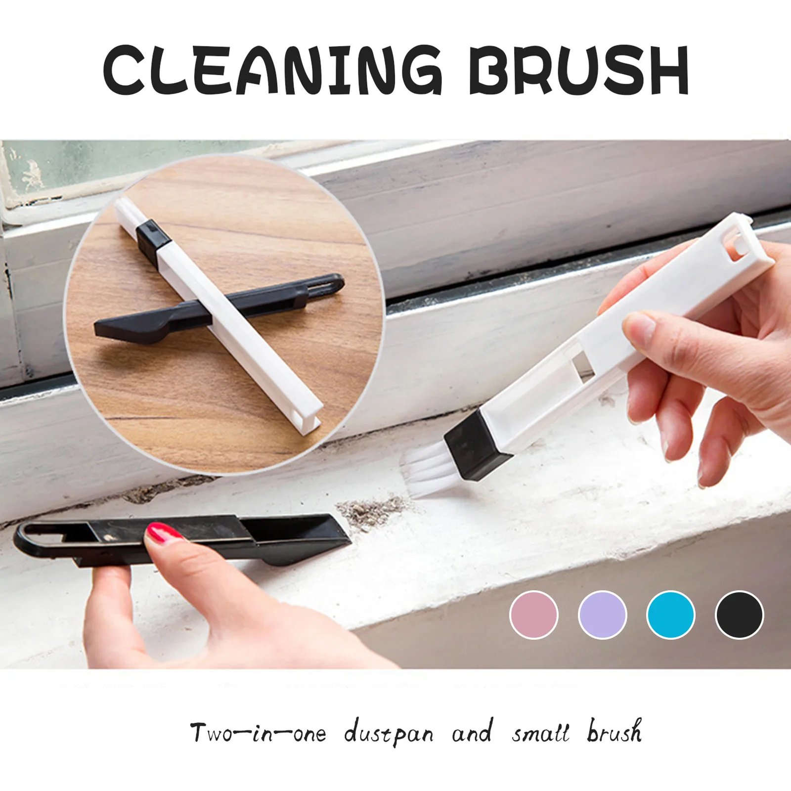 2 в 1 зазор для окон очиститель слотов щётка чистки клавиатуры слот унитаза углов
