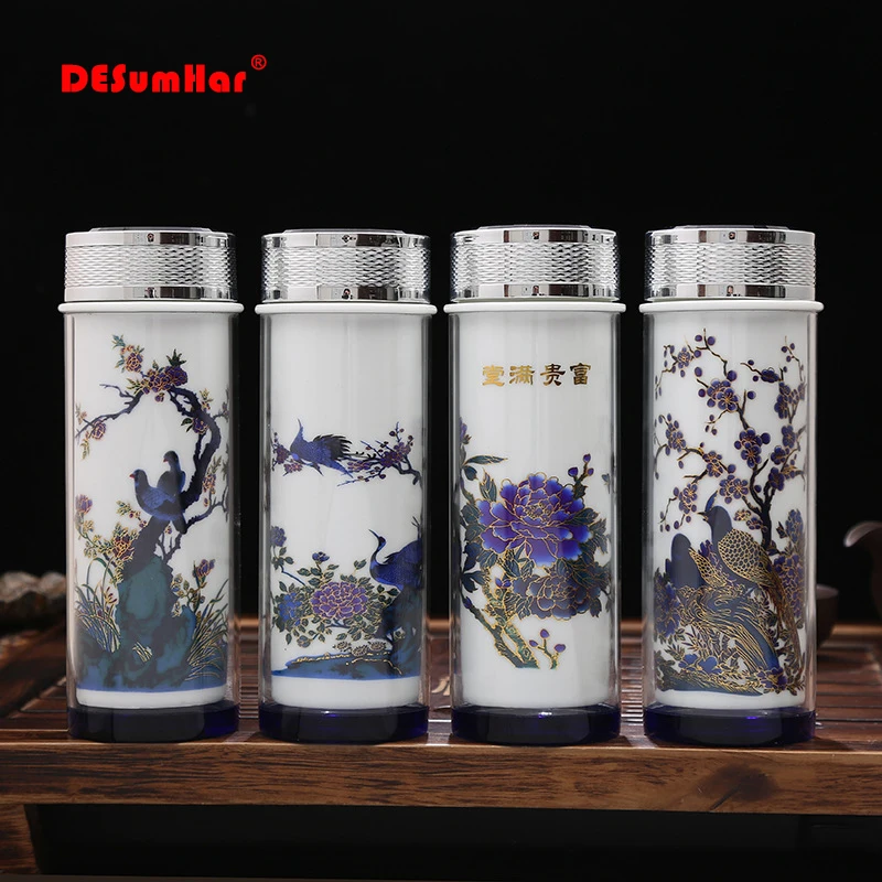 Креативная Керамическая вакуумная кружка с изменяющимися цветами китайские