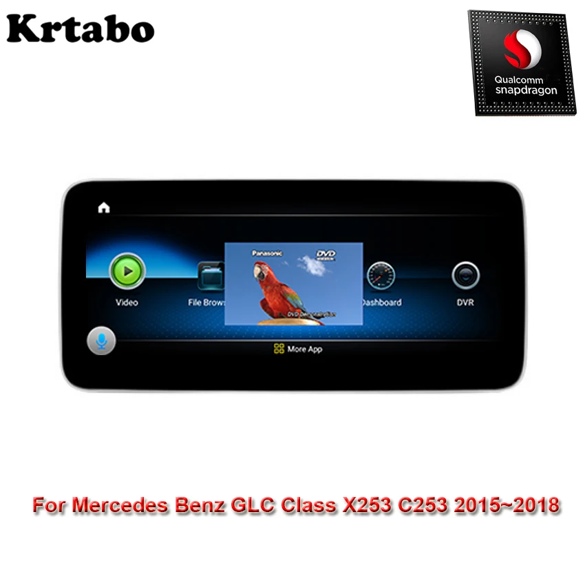 Автомобильное мультимедийное Радио Android для Mercedes Benz MB GLC Class C253 X253 2015 2016 2017 2018
