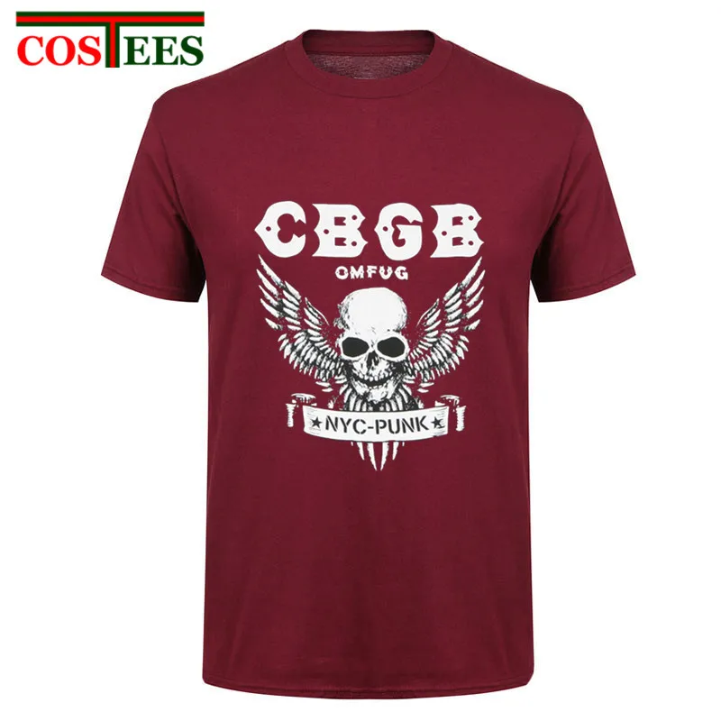 CBGB Home of Punk OMFUG Мужская футболка подземная Ramones Patti Smith New York Street модная одежда camisetas