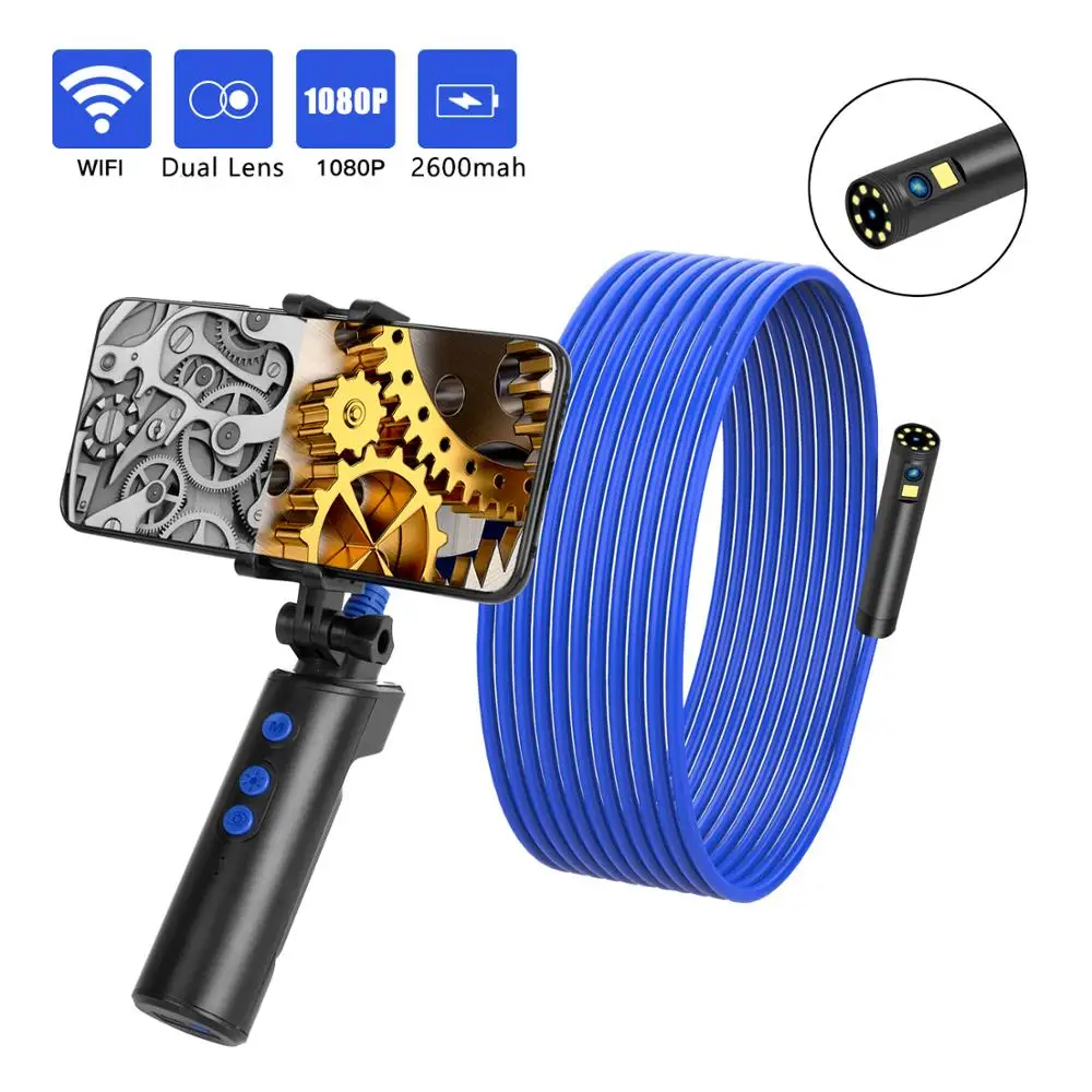 Мини эндоскоп с гибкой Камерой 8 мм USB Type c и Wi Fi|Камеры видеонаблюдения| |