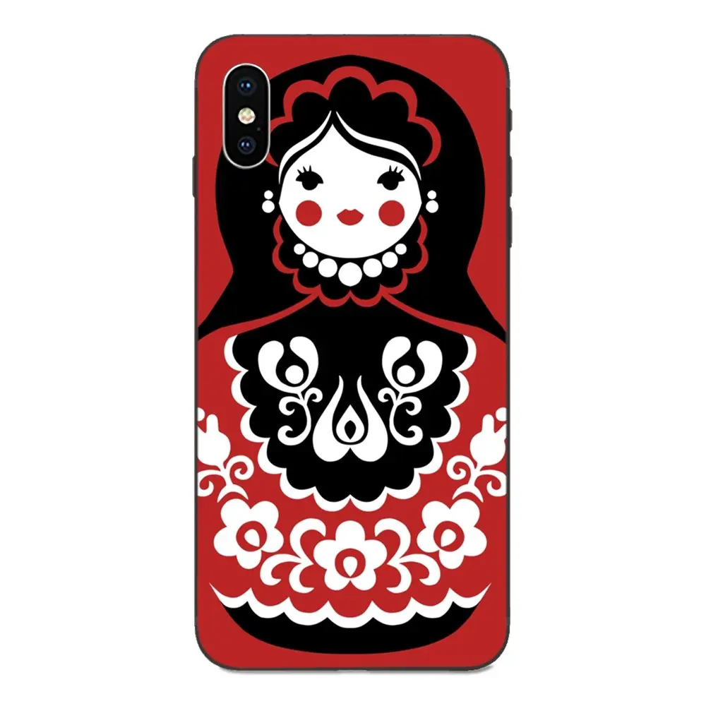 Сотовый Чехол для телефона с принтом матрешек Matryoshka Galaxy A8 A9 звезды Примечание 4 8 9