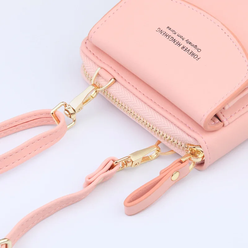 Women Bag Crossbody Mobile Phone Bag Shoulder Strap Messenger Bags Multi Card Wallet Handbag Purses CellPhone Pouch for Women