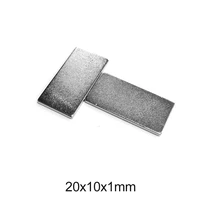 20500pcs 20x10x1 mm square super strong neodymium magnet block permanent magnets 20x10x1mm powerful magnetic magnets 20101