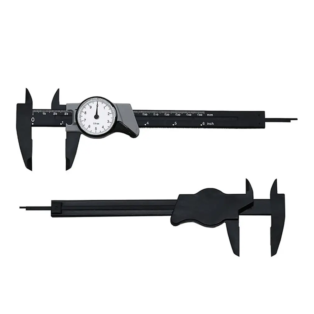 0 150 мм Ударопрочный пластиковый штангенциркуль высокой точности метрический