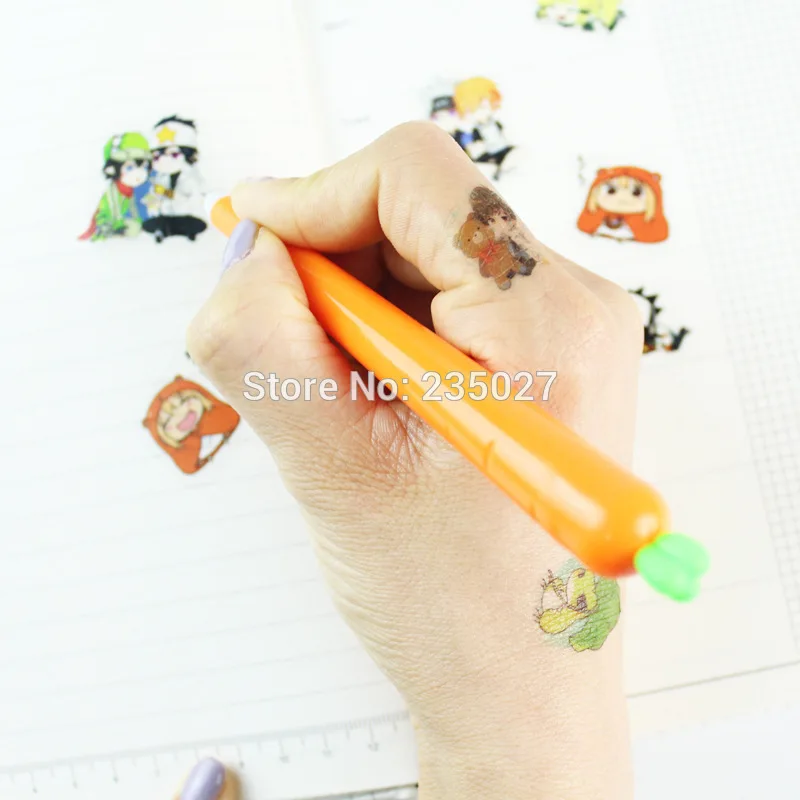 100 шт./лот аниме Токийский Гуль тату наклейки бумага для детей тело рука